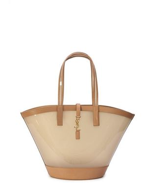 Saint Laurent Panier Medium Shopping Bag - Natural