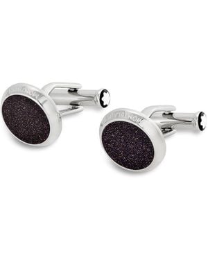 Montblanc Stainless Steel Cuff Links 112906 - Metallic