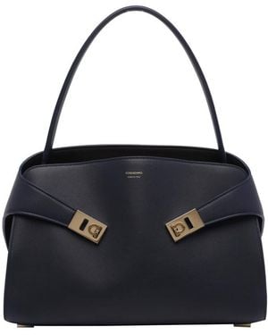 Ferragamo Hug Handbag - Black