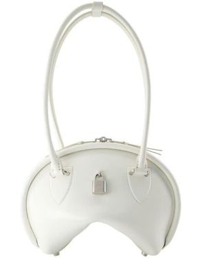 Acne Studios Bowlina Small R Shoulder Bag - White