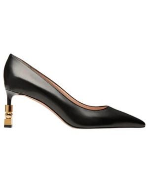 Bally Hilary 65 Leather Court Shoes, Brand Size 40 Us - Black