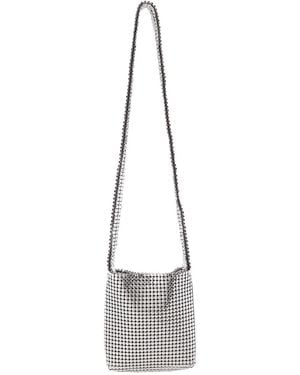 Rabanne Pixel Mini Shoulder Bag - Metallic