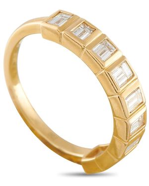LB Exclusive 18K 1.10Ct Diamond Ring Alr 19429 Y - Metallic