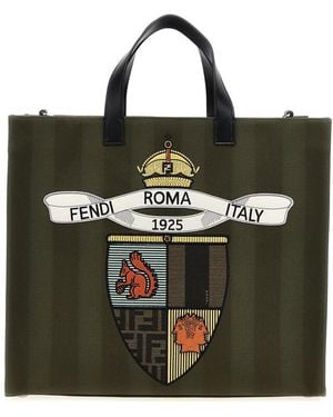 Fendi Club Shopping Bag - Green