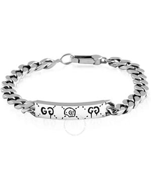 Gucci Ghost Chain Bracelet - Metallic
