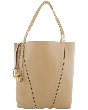 Chloé Spin Tote Bag - Natural