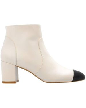 Stuart Weitzman Yuliana 60 Ankle Boots - White