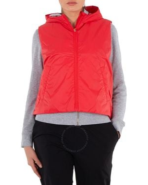 Save The Duck Jack Tais Hooded Vest, Brand Size 0 - Pink