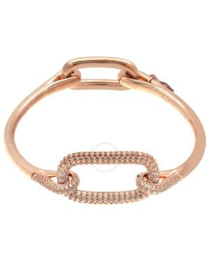 Apm Monaco Cubic Zirconia Bangle Bracelet - Pink