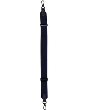 Longchamp Canvas Shoulder Strap - Blue