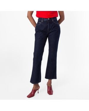 Burberry Classic Denim Flare Jeans, Waist - Blue