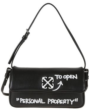 Off-White c/o Virgil Abloh Jitney Shoulder 0.7 Quote - Black