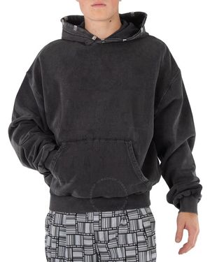 1017 ALYX 9SM Washed Oversized Mark Flood Hoodie - Grey