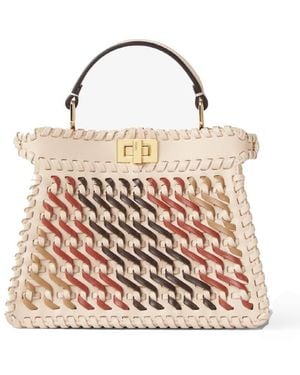 Fendi Iconic Small Peekaboo Iseeu Bag - Pink