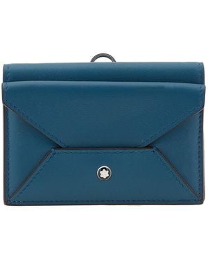 Montblanc Meisterstuck Selection Soft Card Holder - Blue