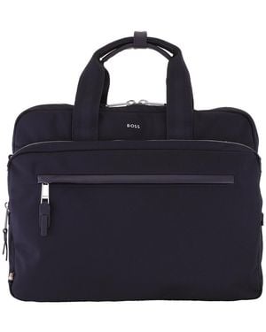 BOSS Multi-Pocket Document Case - Blue
