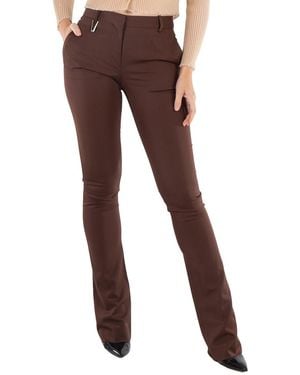1017 ALYX 9SM Dark Straight Leg Formal Tailored Trouser, Brand Size 38 (Us Size 4) - Brown