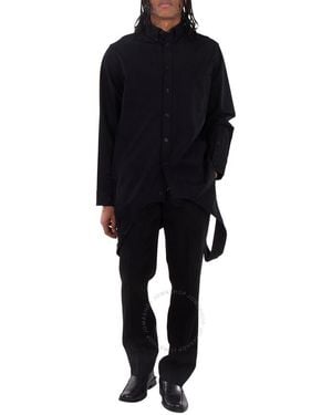 Burberry Slim Fit Tailored Wool Pants, Brand Size 48 (Waist - Black