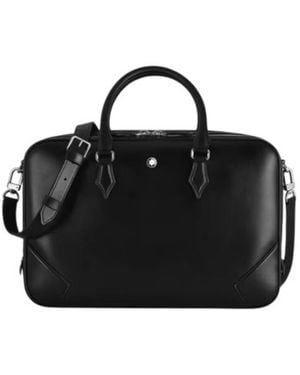 Montblanc Meisterstuck Large Leather Document Case - Black