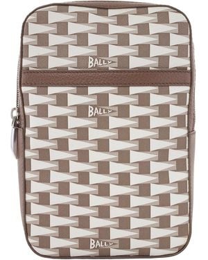 Bally Pennant Slingback Bag - Brown