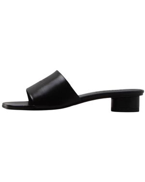 MM6 by Maison Margiela Maison Margiela Anatomical Shape Leather Sandals, Brand Size 35 Us - Black