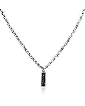 Gucci Enamel Pendant - Metallic