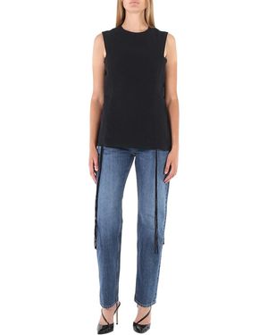 Chloé Ladies Sleeveless Top, Brand Size 38 (Us - Blue