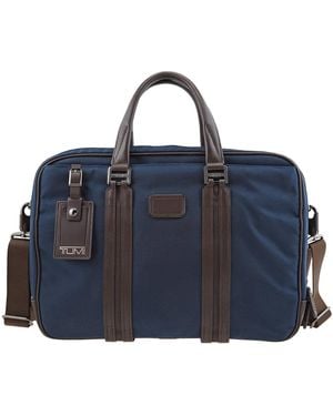 Tumi Jarvis Laptop Brief - Blue
