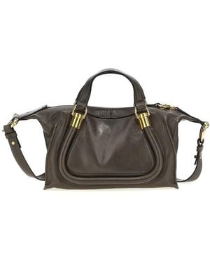 Chloé Chlo Small Paraty 24 Handbag - Brown