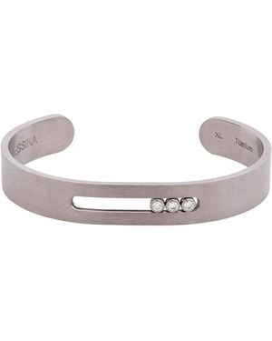 Messika Move Titanium Diamond Bracelet - Metallic