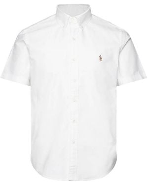Polo Ralph Lauren Custom Fit Oxford Shirt - White