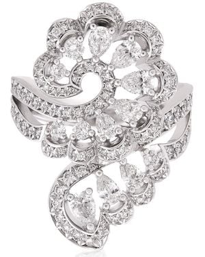 Chopard Precious Lace Vague Diamond Ring - Metallic