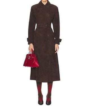Burberry Knitted Tri Bar Tights - Red