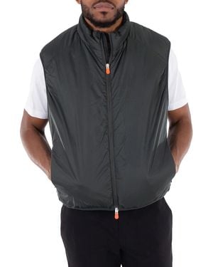 Save The Duck Stelis Zip Up Vest - Gray