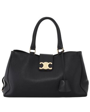 Celine Medium Appoline Trio Bag - Black