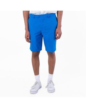 BOSS Boss Phoenix Slim Fit Golf Shorts, Brand Size 50 (Waist - Blue