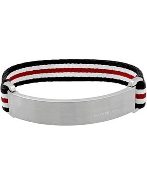 Montblanc Urban Spirit Natostrap Bracelet With Steel Closure, Brand - Red