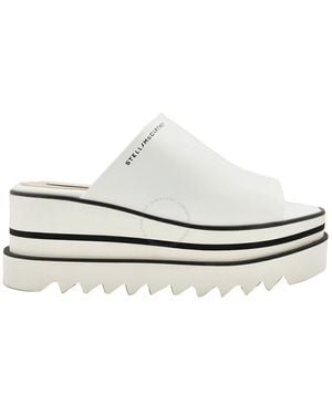 Stella McCartney Sneak-elyse Platform Mules - White