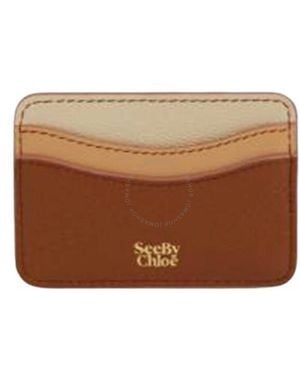 See By Chloé Layers Card Holder - Brown