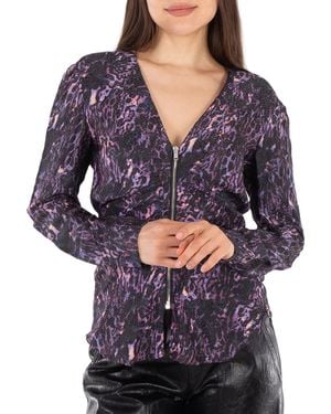 Isabel Marant Marjorie Blouse - Purple
