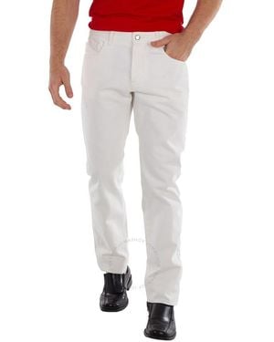 Moncler Genius 1952 Cotton Jeans, Brand Size 48 (Waist - Grey