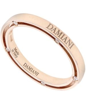 Damiani D.Side Diamond Wedding Band - White