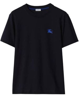 Burberry Ekd Front Logo T-Shirt - Black