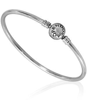 PANDORA Moments Bangle - Metallic
