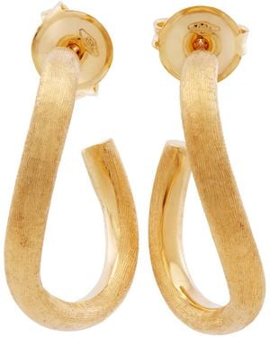 Marco Bicego Jaipur Collection 18K Petite Hoop Earrings - Metallic
