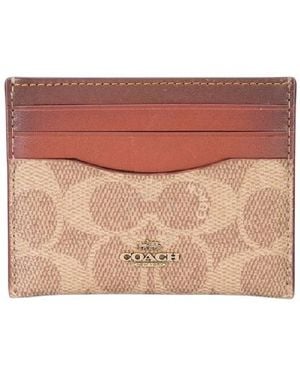 COACH Card Case - Red