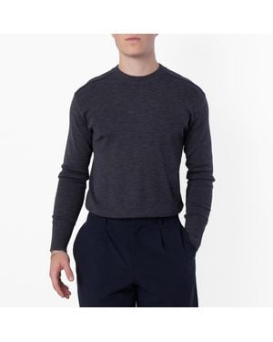 Burberry Lightweight Crew-Neck Wool Jumper - Black