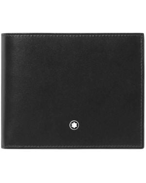 Montblanc Meisterstuck Coin Case Leather Wallet - Black