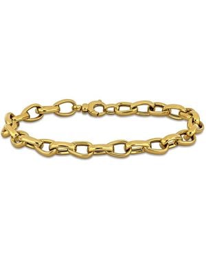 Amour 6.8Mm Pear-Shaped Link Bracelet - Metallic