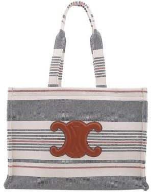 Celine Large Cabas Thais - Grey